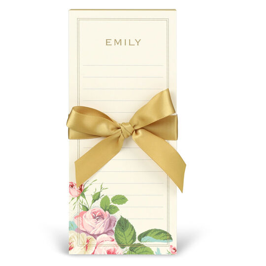Amelie Floral List Notepad Set